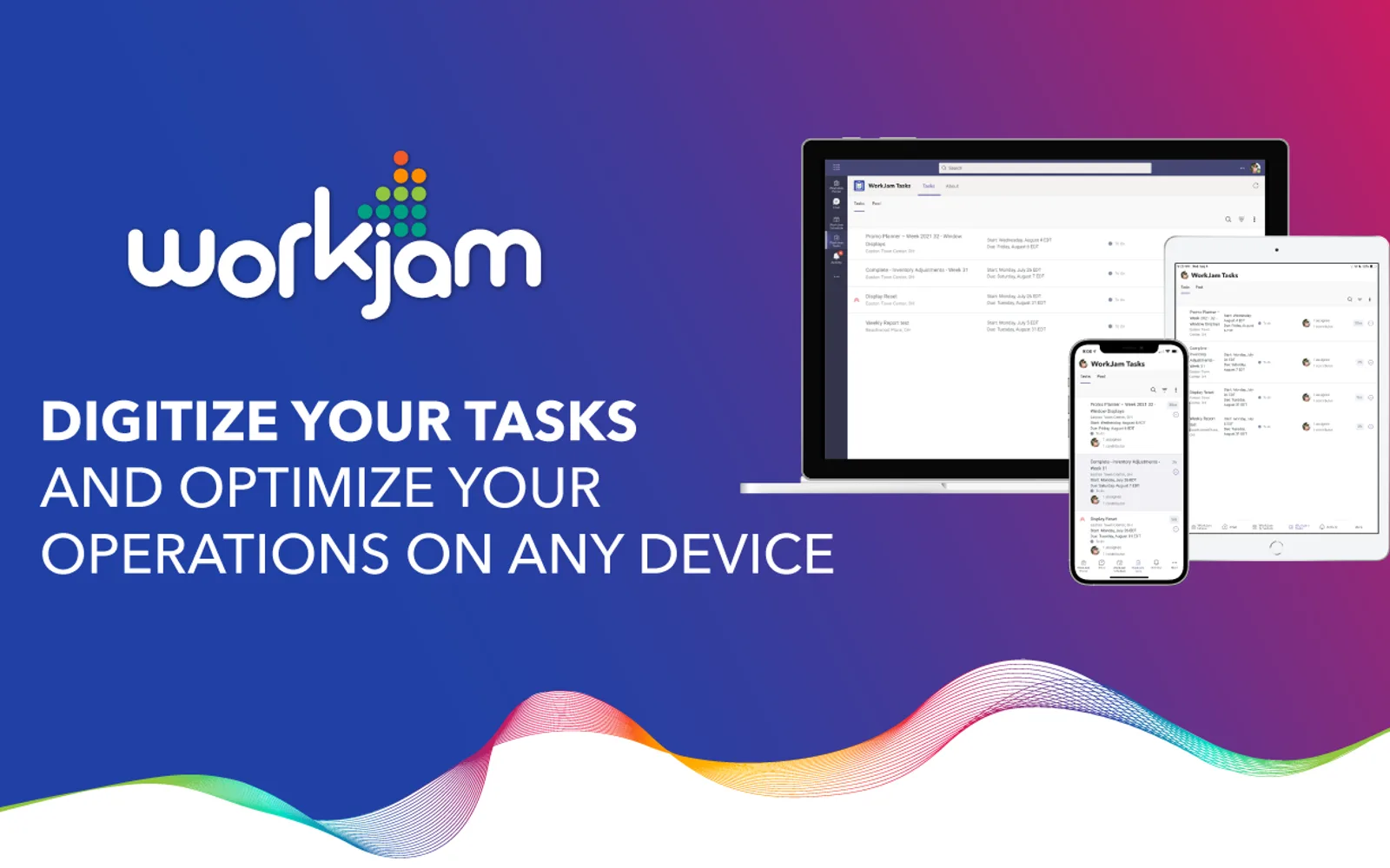 WorkJam Tasks — screenshot from the Microsoft Marketplace listing