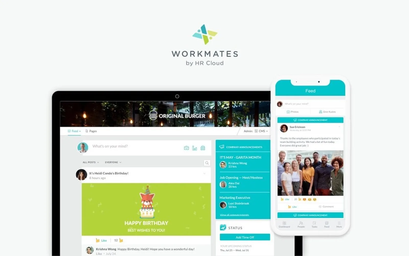 Workmates by HR Cloud — screenshot from the Microsoft Marketplace listing