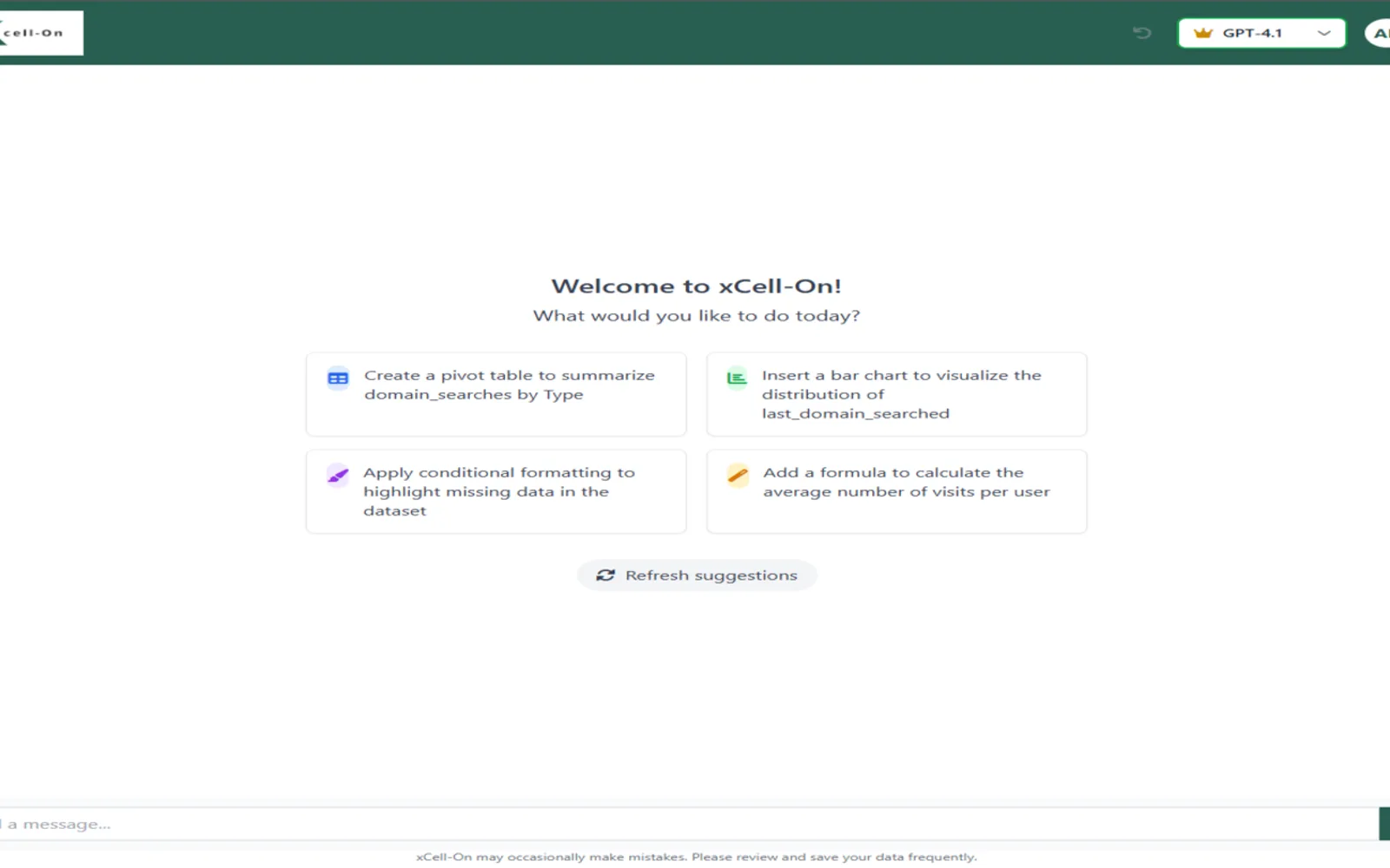 xCell-On — screenshot from the Microsoft Marketplace listing