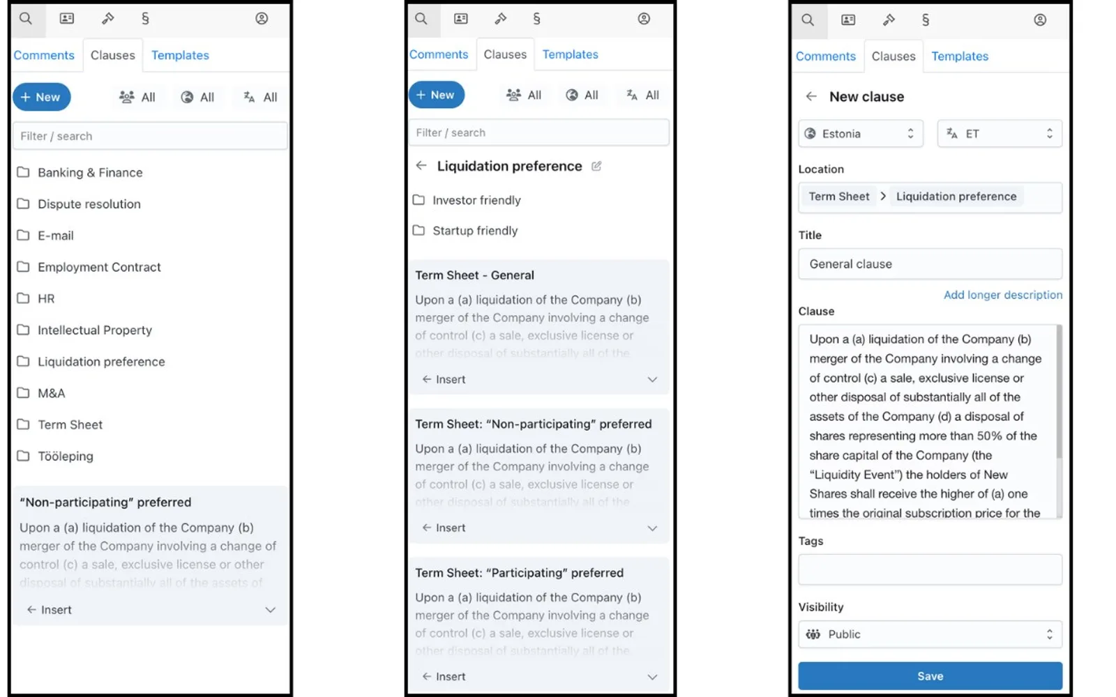 xLaw - knowledge management system — screenshot from the Microsoft Marketplace listing