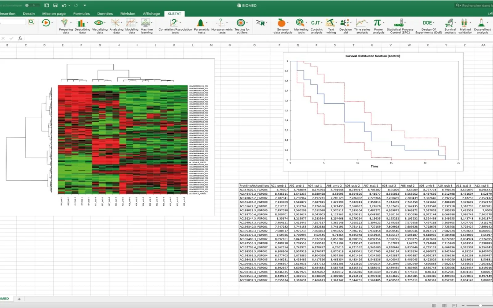 XLSTAT Life Sciences — screenshot from the Microsoft Marketplace listing