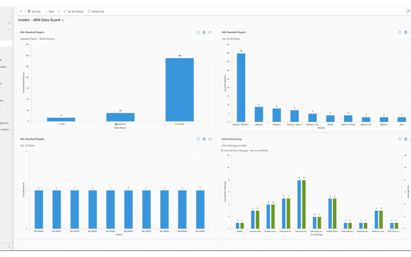 xRM Data Guard — screenshot from the Microsoft Marketplace listing