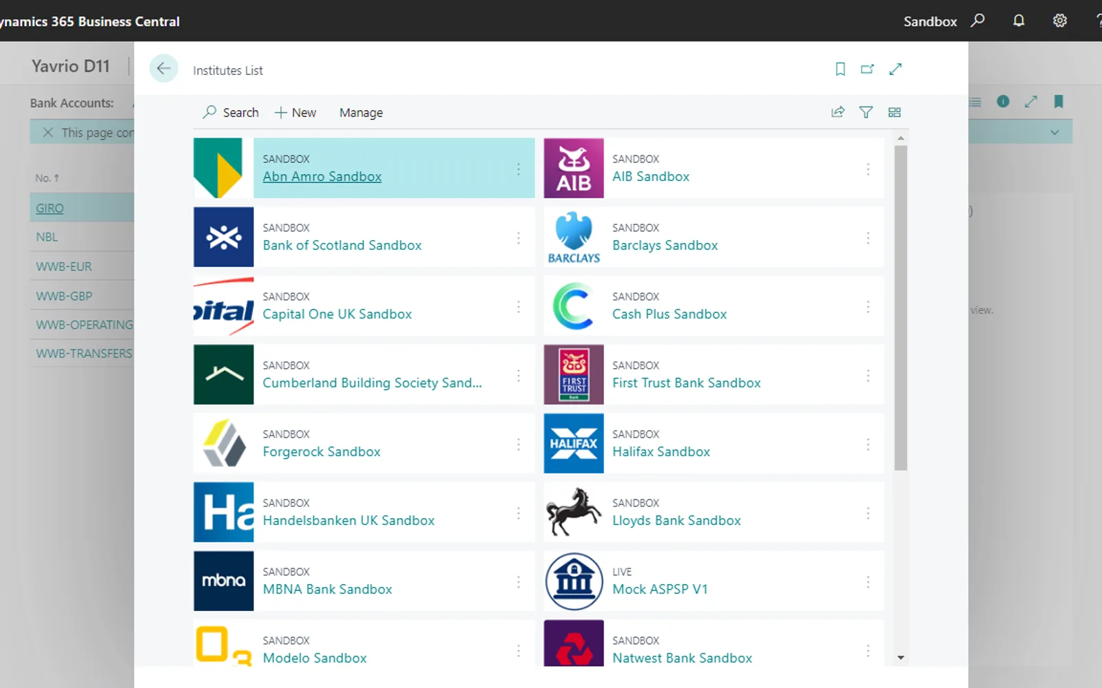 Yavrio Open Banking — screenshot from the Microsoft Marketplace listing
