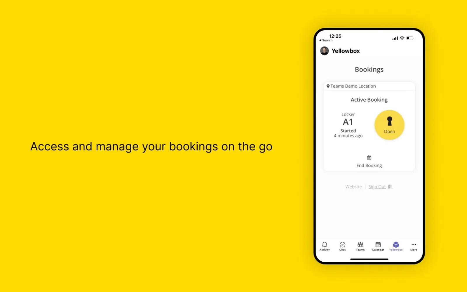 Yellowbox — screenshot from the Microsoft Marketplace listing