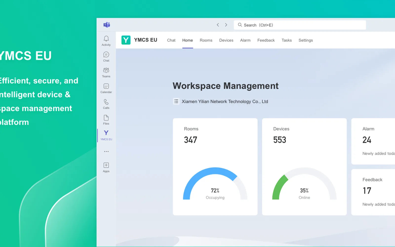 YMCS EU — screenshot from the Microsoft Marketplace listing